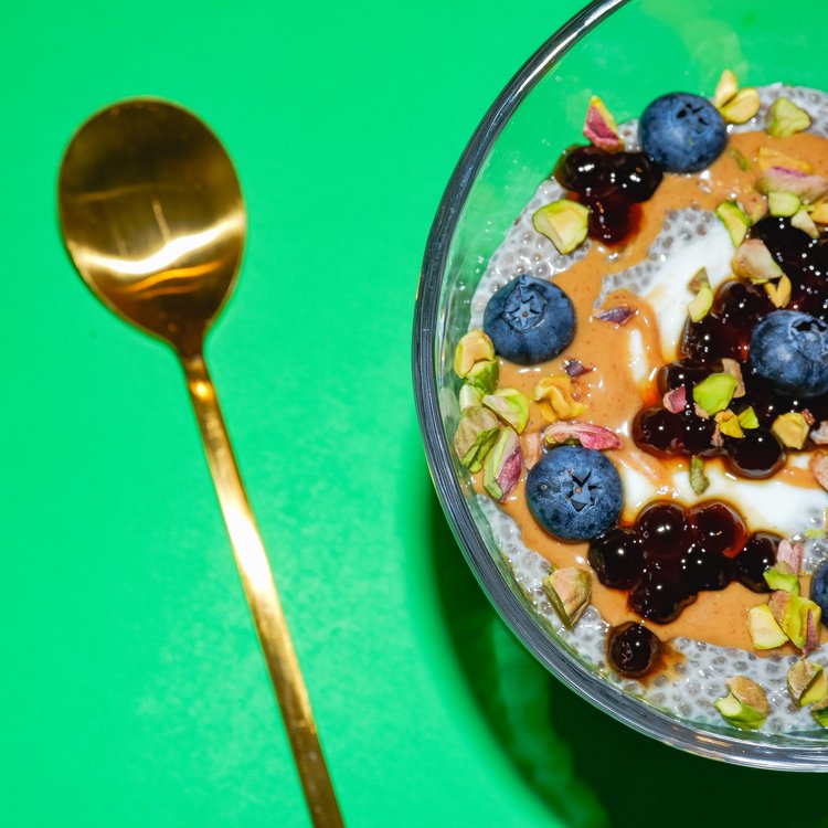 Brown Sugar Boba Chia Breakfast Parfait