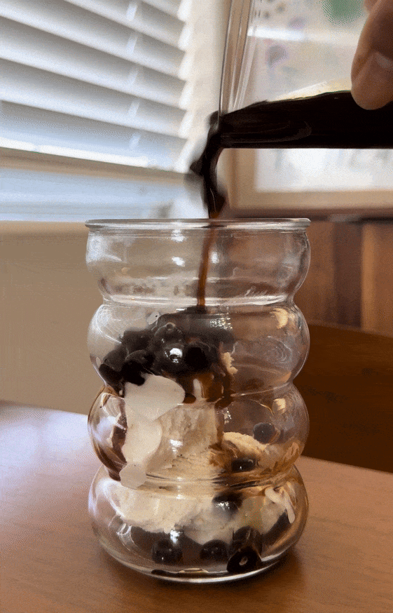 Root Beer Boba Float