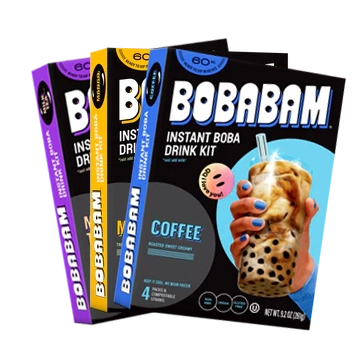 Instant Boba Kit STRAWBERRY Flavor Boba Bubble Tea Kit - Make Your Own –  Mama Bear Boba